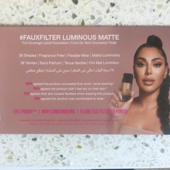 🌟 Huda Beauty #FauxFilter Foundation SAMPLE - Picture 4 of 9